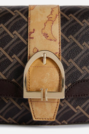 Γυναικεία τσάντα συνδυασμός δέρμα και monogram Alviero Martini - LLD66-9895-0504
