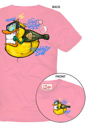 Ανδρικό T-shirt duck dive ροζ MC2 Saint Barth
