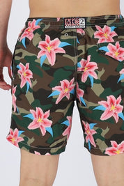 Ανδρικό μαγιό militare-floral Saint Barth MC2
