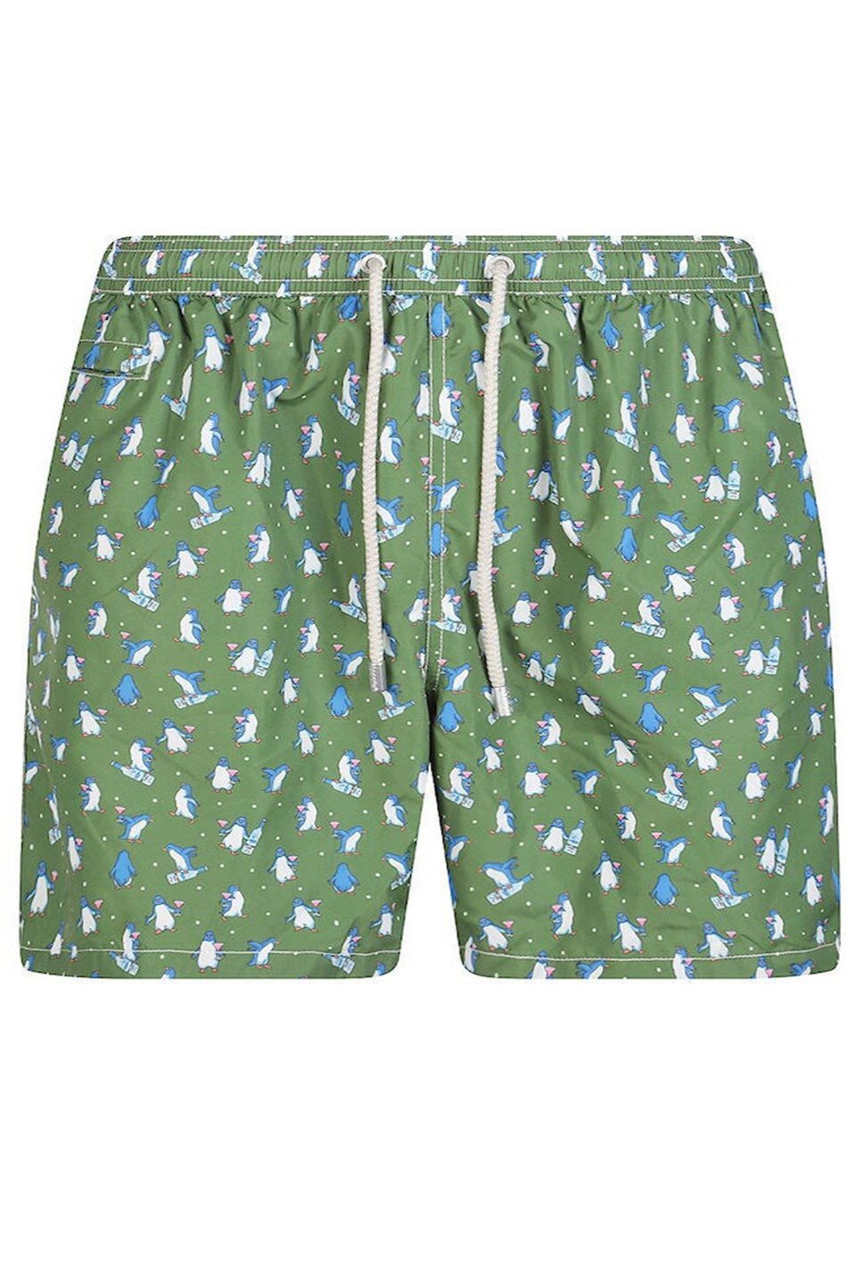 Ανδρικό μαγιό εμπριμέ Saint Barth M2 - LIGHTING MICRO FANTASY-SWIMSHORT-ICY BAR 52