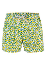 Ανδρικό μαγιό εμπριμέ Saint Barth M2 -LIGHTING MICRO FANTASY-SWIMSHORT-LEMON VDK 01