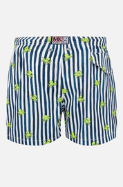 Ανδρικό μαγιό εμπριμέ Saint Barth M2 -LIGHTING MICRO STRETCH-SWIMSHORT-OCTOPUS W STRIPES S 6194