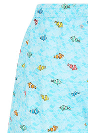 Ανδρικό μαγιό εμπριμέ Saint Barth M2 -LIGHTING MICRO STRETCH-SWIMSHORT-JOY FISH 56