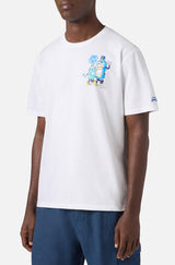 Ανδρική μπλόυζα λευκή Saint Barth M2 -PORTLAND-T-SHIRT-CPT GINO TONY 01N