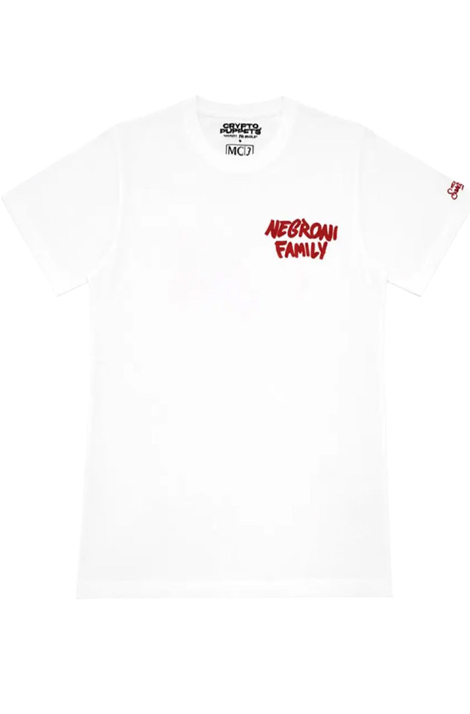 Ανδρική μπλόυζα λευκή Saint Barth M2 -PORTLAND-T-SHIRT-CPT NEGRONI 01N