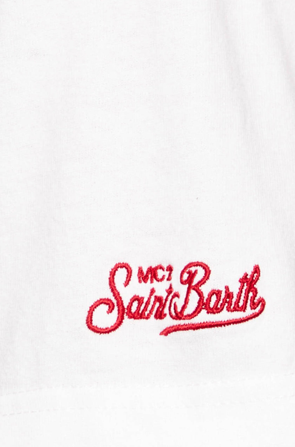 Ανδρική μπλόυζα λευκή Saint Barth M2 -PORTLAND-T-SHIRT-CPT NEGRONI 01N
