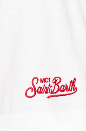 Ανδρική μπλόυζα λευκή Saint Barth M2 -PORTLAND-T-SHIRT-CPT NEGRONI 01N
