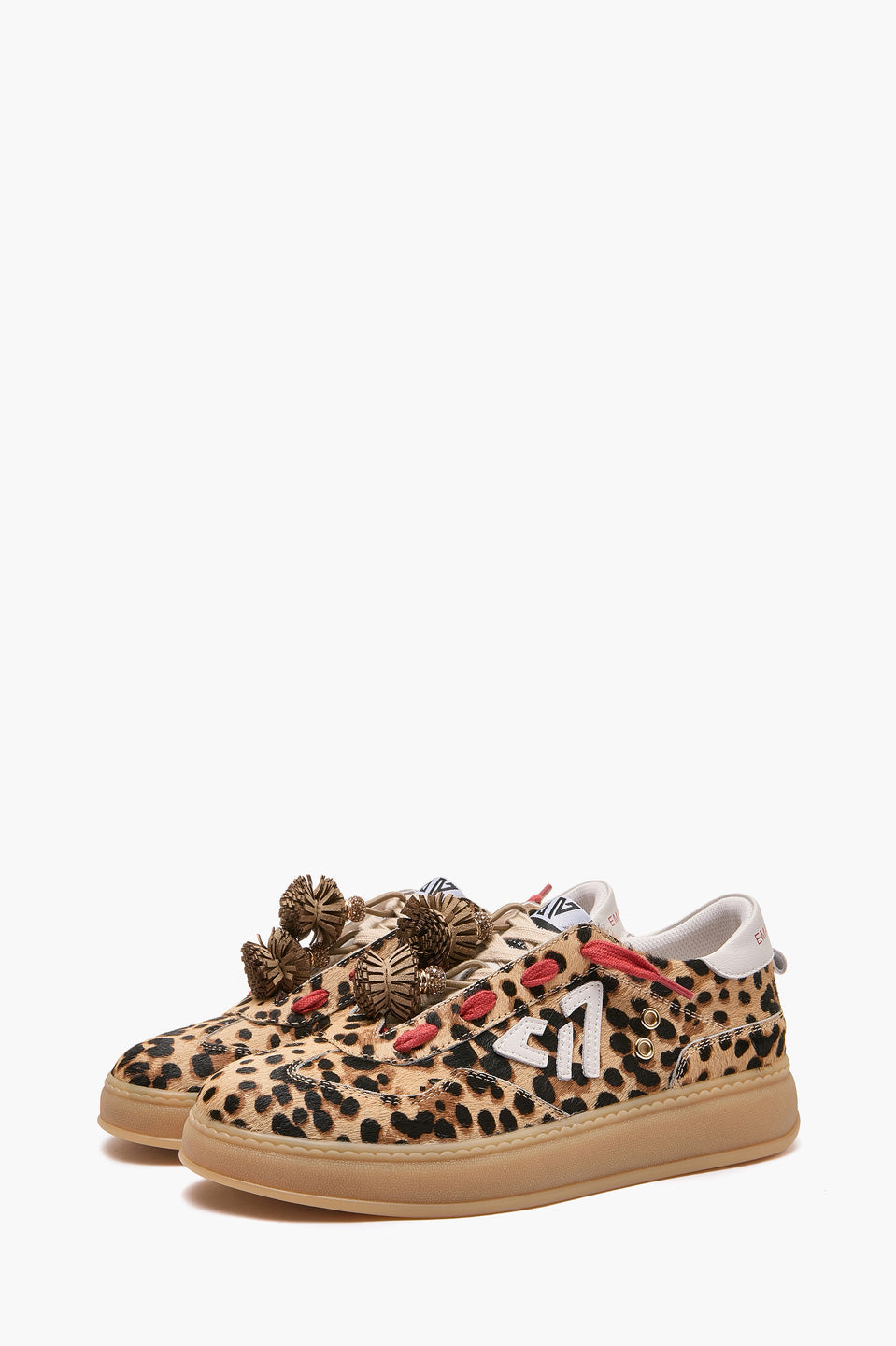 Γυναικεία παπούτσια sneakers leopard Emanuelle Vee
