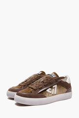 Γυναικεία παπούτσια sneakers καφέ Emanuelle Vee