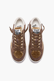 Γυναικεία παπούτσια sneakers καφέ Emanuelle Vee