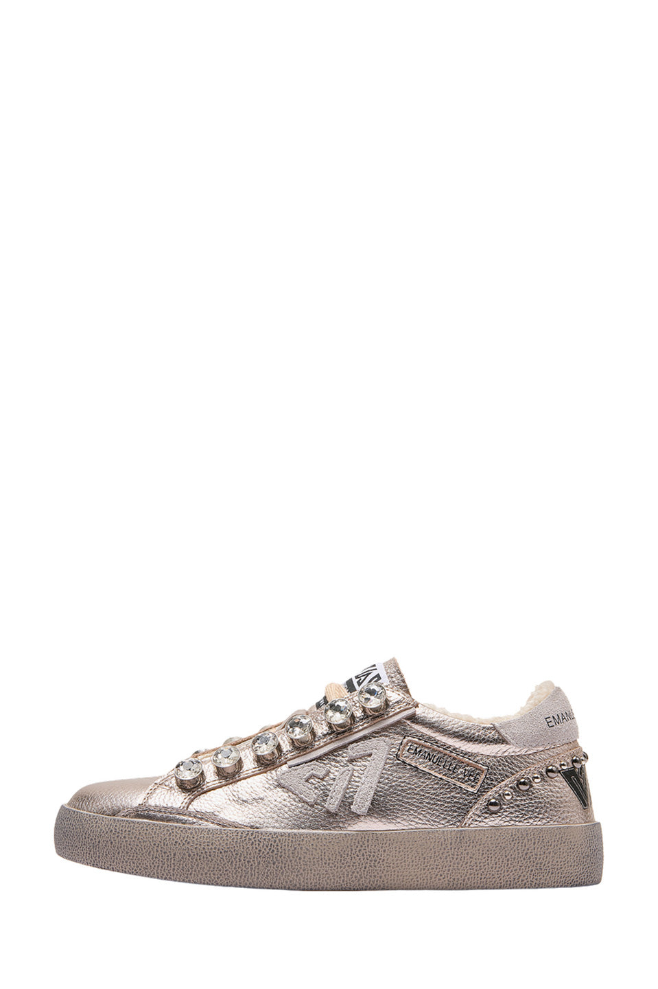 Γυναικεία παπούτσια sneakers gold Emanuelle Vee