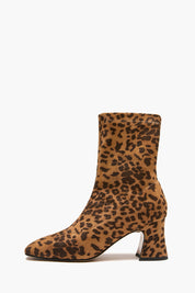 Γυναικεία παπούτσια μποτάκια leopard Emanuelle Vee