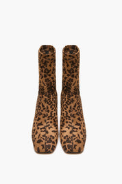 Γυναικεία παπούτσια μποτάκια leopard Emanuelle Vee