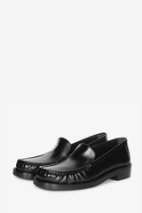 Γυναικεία παπούτσια loafers μαύρα Emanuelle Vee