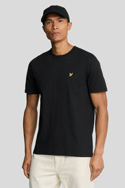 Ανδρικό Κοντομάνικο T-shirt με λογότυπο μαύρο Lyle & Scott