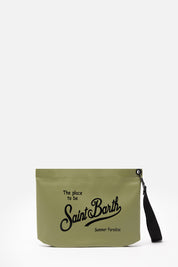 Unisex Τσαντάκι αδιάβροχο χακί Saint Barth