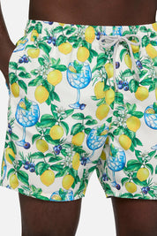 Ανδρικό μαγιό gin-λεμόνι πολύχρωμο Saint Barth MC2