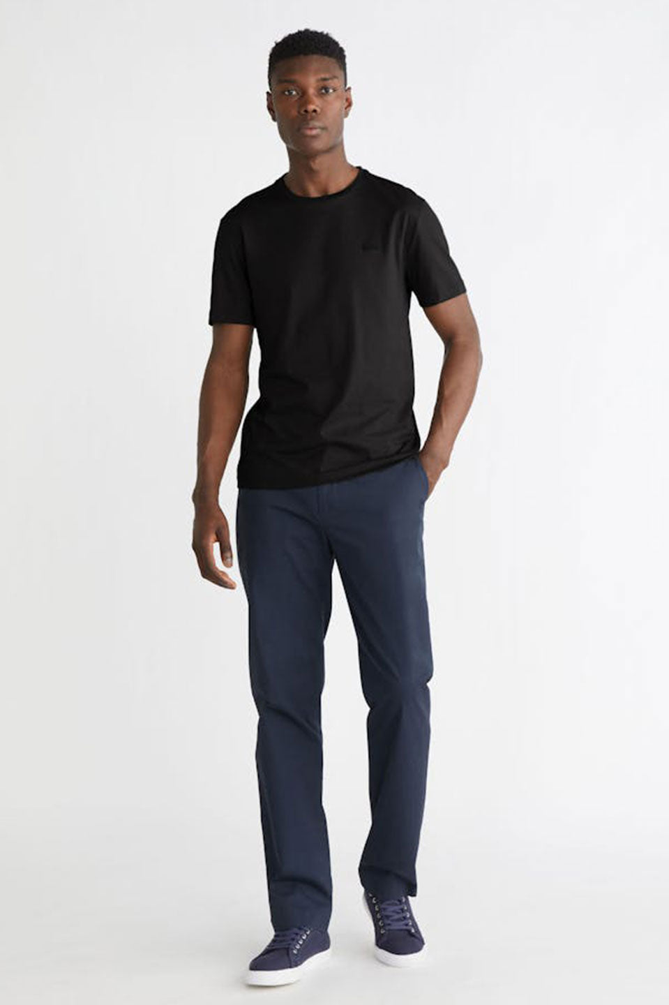 Ανδρική Κοντομάνικη μαύρη μπλούζα Calvin Klein K10K112229BEH