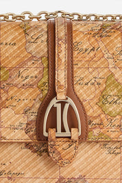Γυναικεία τσάντα με iconic χάρτη 100% δέρμα Alviero Martini - LLD57-T644-0010