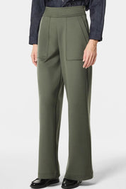 Γυναικείο παντελόνι scuba χακί Nenette