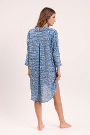 Γυναικείο φόρεμα παραλίας μπλε Rio Del Sol