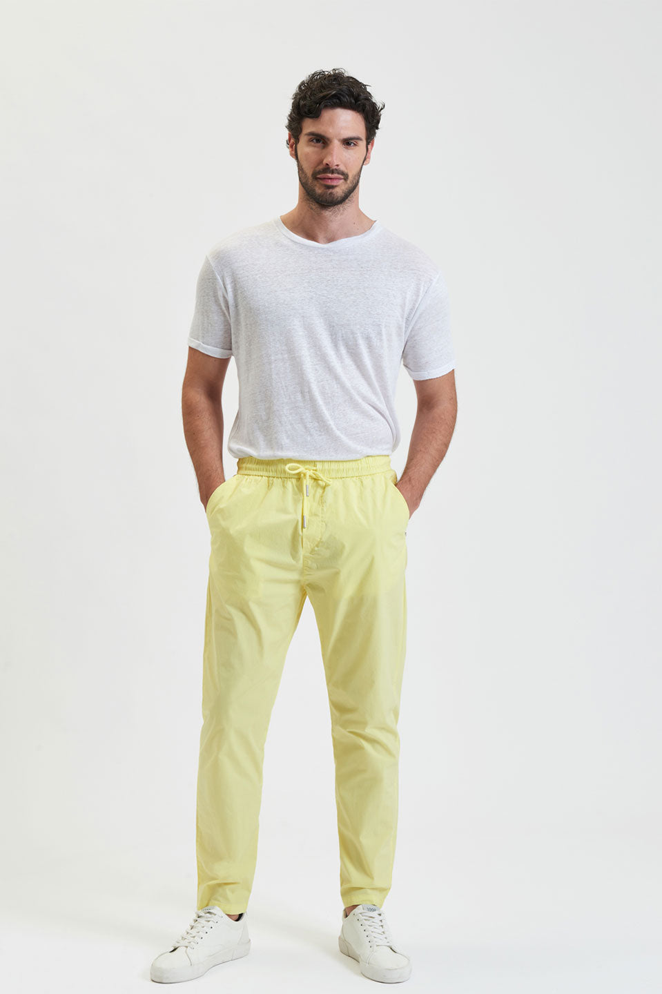 Ανδρικό Κοντομάνικο T-Shirt λευκό Gianni Lupo