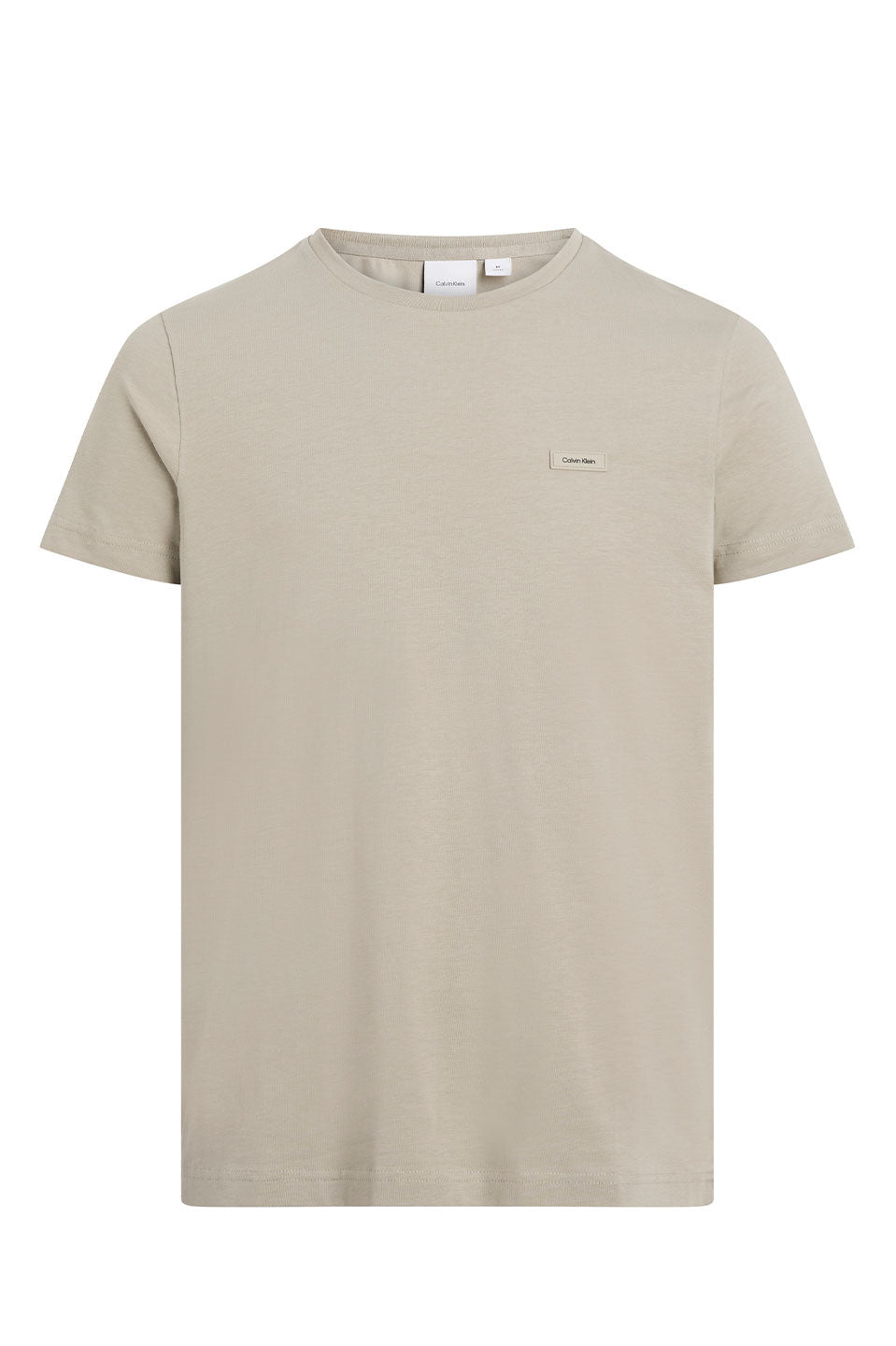 Ανδρικό Κοντομάνικο T-shirt σε στενή γραμμή aluminum Calvin Klein K10K112724PAH