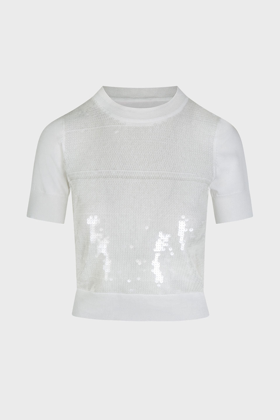 Γυναικεία Μπλούζα με παγιέτα λαυκή Sandro Ferrone Lola