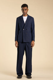 Ανδρικό Σακάκι με διπλά κουμπιά μπλε σκούρο I'M BRIAN