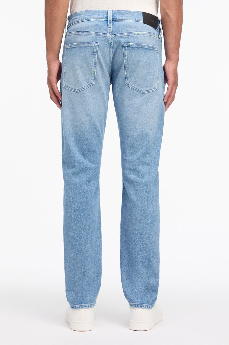 Ανδρικό Τζιν παντελόνι σε ίσια γραμμή μπλε Calvin Klein K10K1142851AE