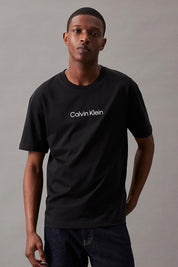 Ανδρική Κοντομάνικη μαύρη μπλούζα Calvin Klein K10K111346BEH