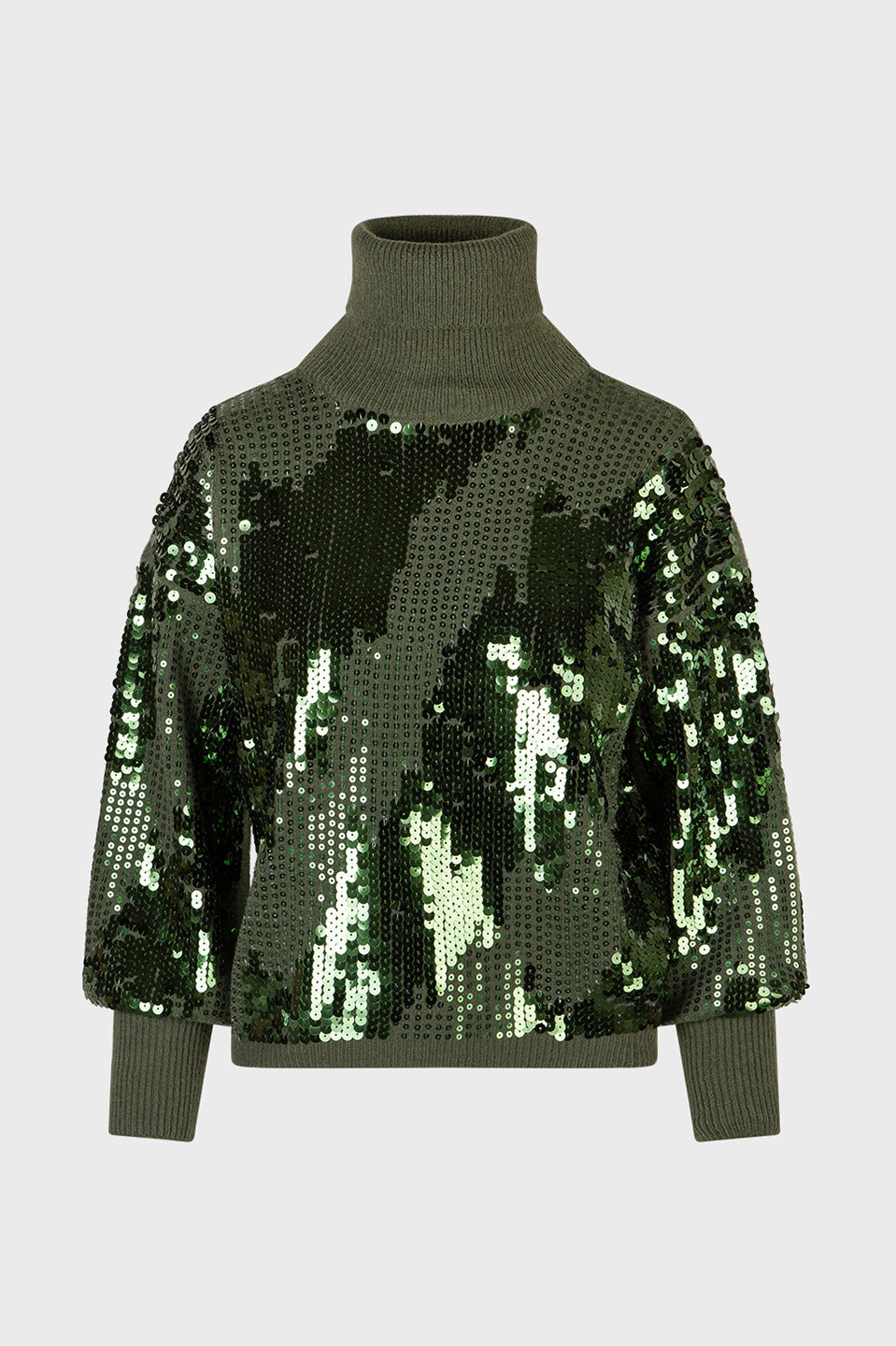 Γυναικεία μπλούζα ζιβάγκο με παγιέτα Sandro Ferrone