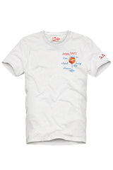Ανδρικό T-shirt spritz λευκό MC2 Saint Barth