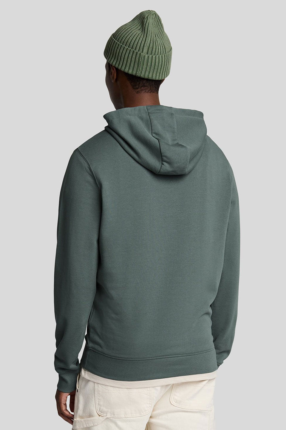 Ανδρική Μπλούζα hoodie πράσινο σκούρο Lyle & Scott