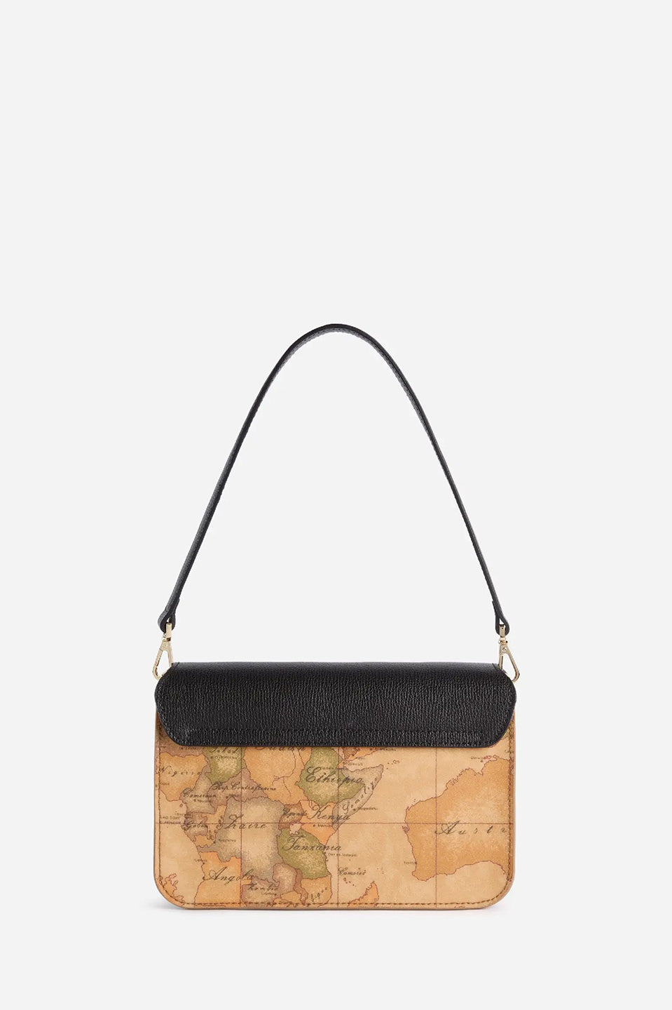 Γυναικεία τσάντα συνδυασμός δέρμα και iconic χάρτης Alviero Martini - LLD58-B600-0001