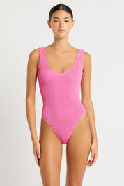 Γυναικείο Ολόσωμο μαγιό για κάθε σωματότυπο ροζ Bond Eye