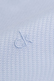 Ανδρικό Πουκάμισο ποπλίνα slim fit γαλάζιο Calvin Klein K10K114316C3Q