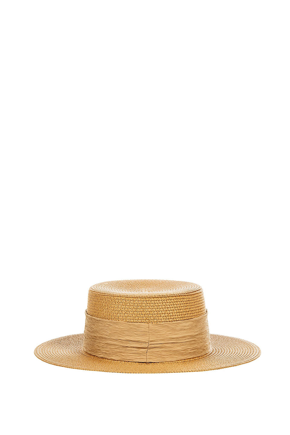 Γυναικείο Καπέλο raffia σε φυσικό χρώμα Rinascimento