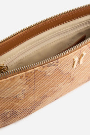 Γυναικείο τσαντάκι με iconic χάρτη 100% δέρμα Alviero Martini - LPP38-8644-0010