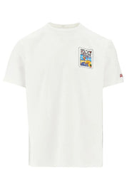 Ανδρικό T-shirt με τύπωμα λευκό Saint Barth MC2