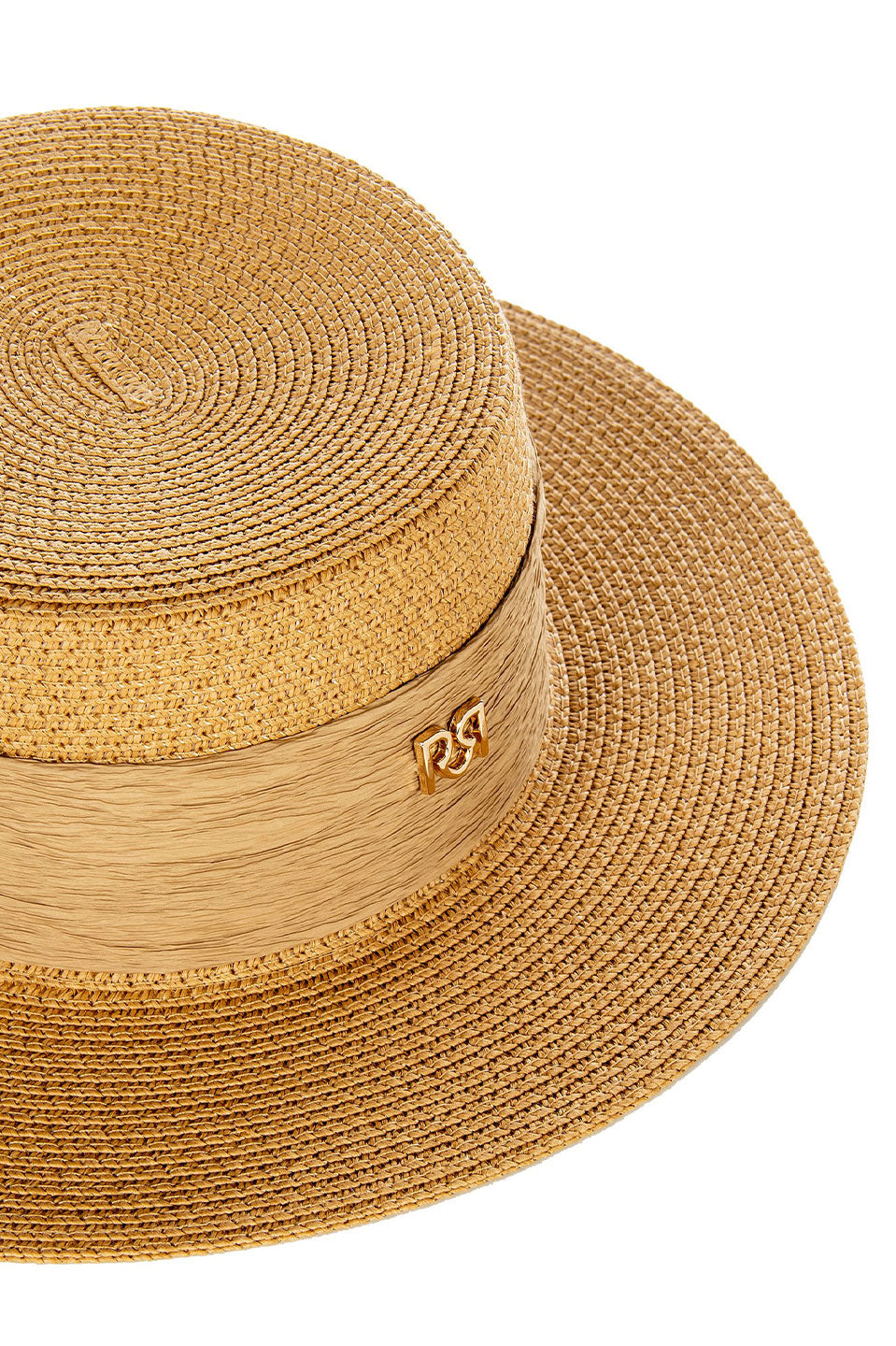 Γυναικείο Καπέλο raffia σε φυσικό χρώμα Rinascimento