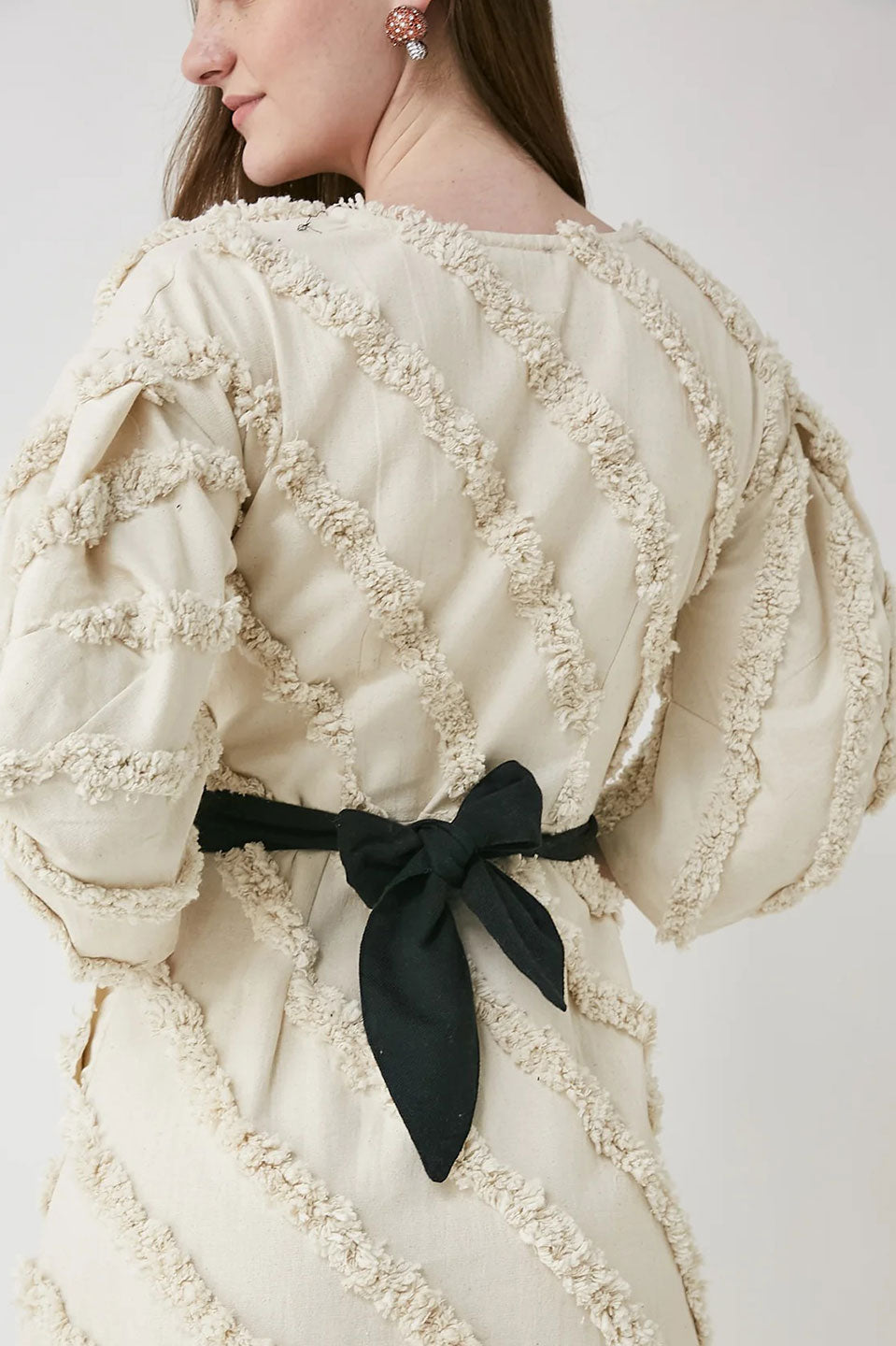 Γυναικείο φόρεμα με κουμπιά και ζώνη Be Sunset