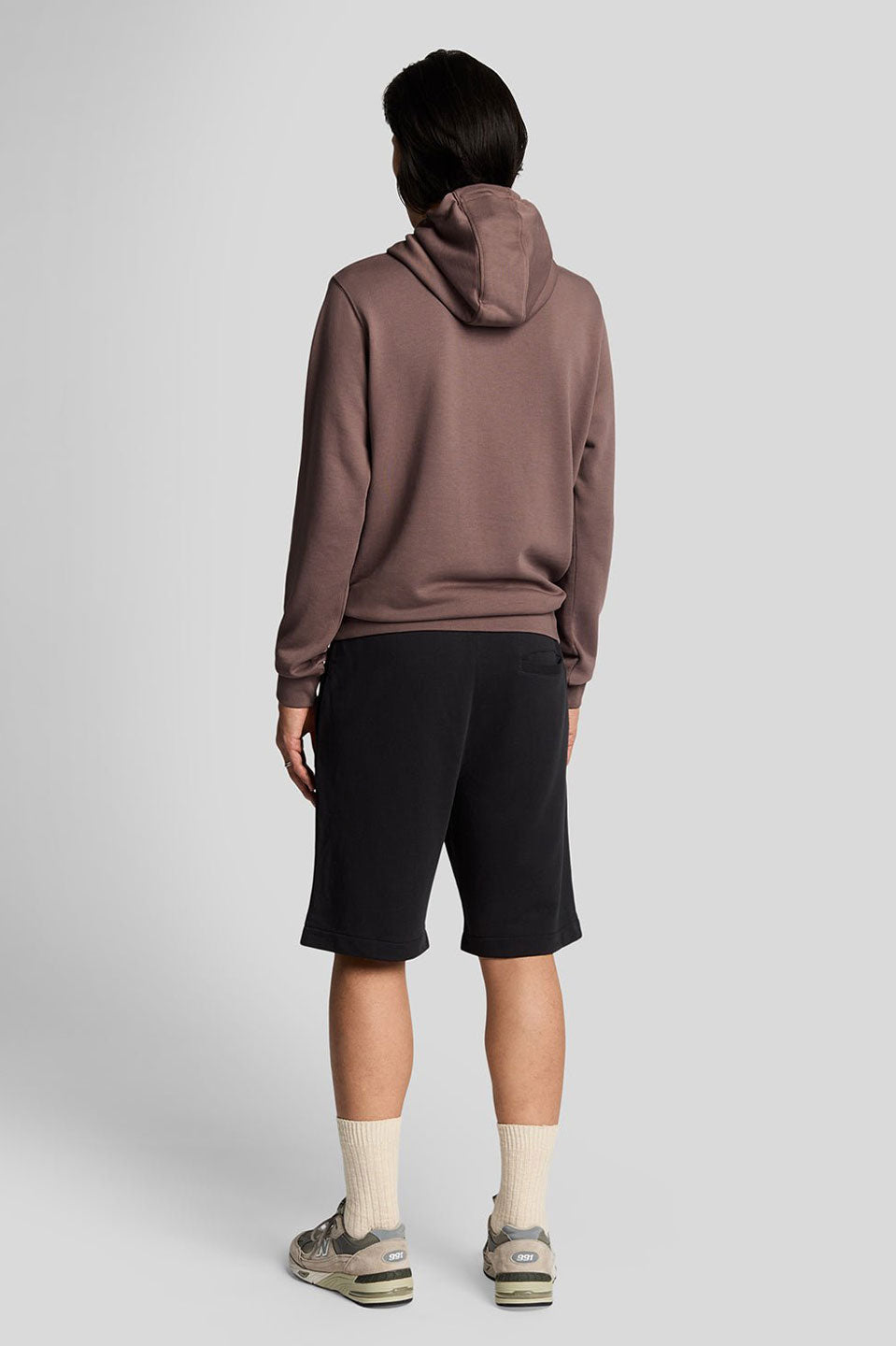 Ανδρική Βερμούδα αθλητική μαύρη Lyle & Scott