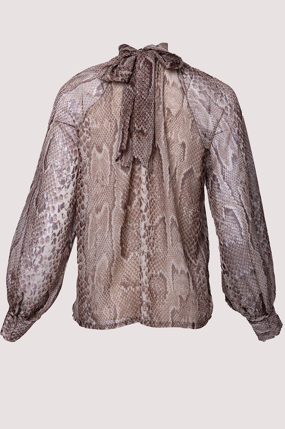 Γυναικείο πουκάμισο με pattern φίδι Tensione In
