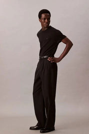 Ανδρική μπλούζα κοντομάνικη μαύρη LV04LB275GUB1 Calvin Klein