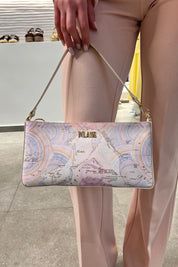 Γυναικεία τσάντα με iconic pattern χάρτη LPQ05-9922-0028 Alviero Martini