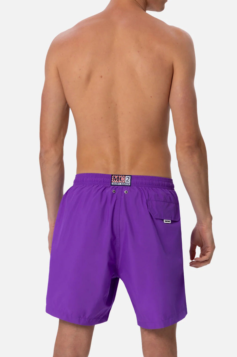 Ανδρικό μαγιό μωβ PANTONE Saint Barth MC2