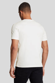 Ανδρικό Κοντομάνικο T-shirt με λογότυπο λευκό Lyle & Scott