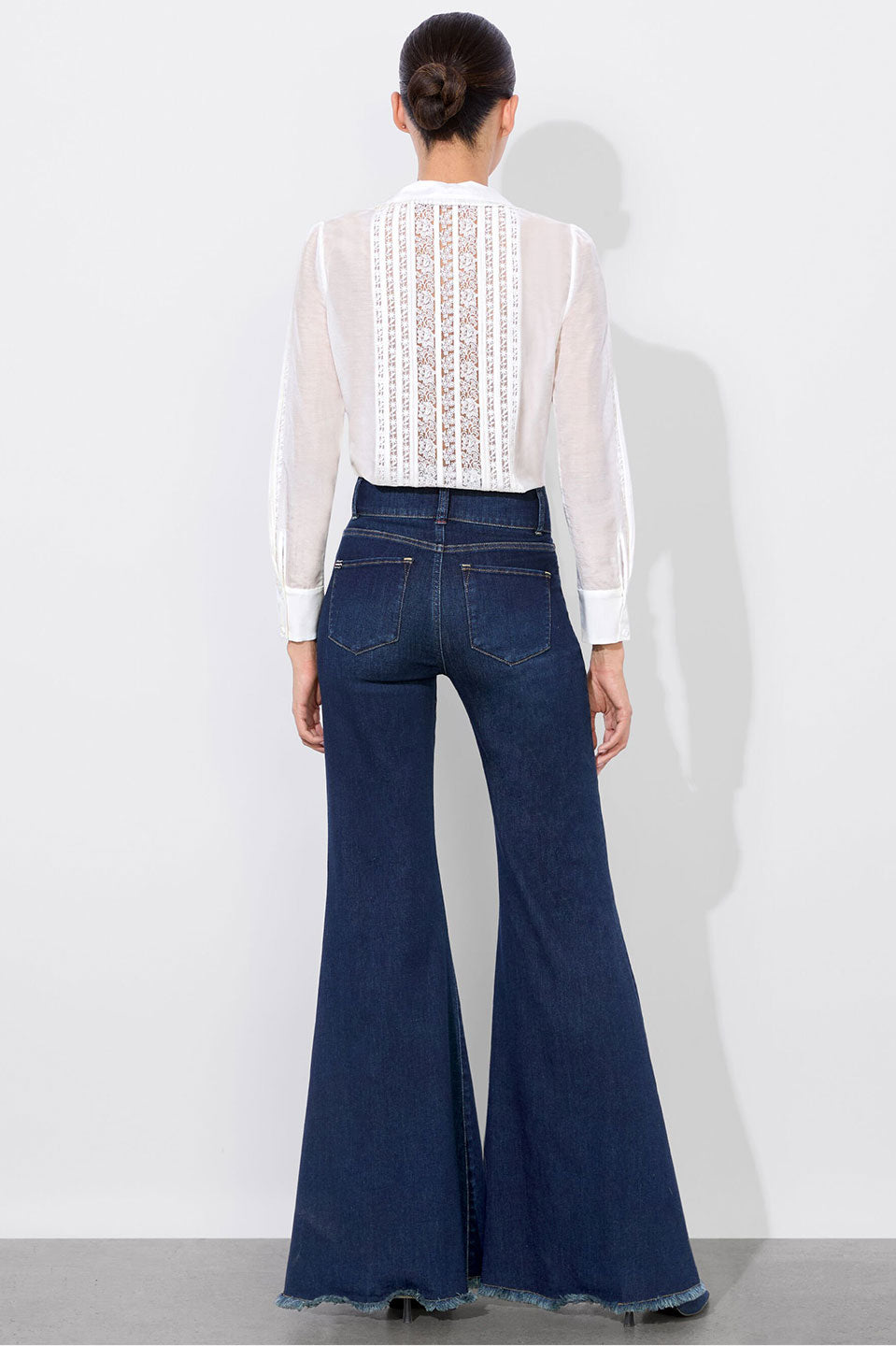 Γυναικείο Πουκάμισο με κέντημα λευκό Alice+Olivia