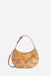 Γυναικείο τσαντάκι με iconic χάρτη από 100% δέρμα Alviero Martini -  LLD62-H644-0010